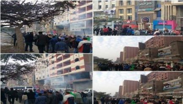 مظاهرات حاشدة في الألف مسكن استمرارا لموجة الثورة