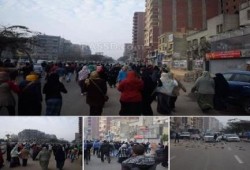 ثوار عين شمس يواصلون حراكهم الثوري لإسقاط حكم العسكر‏