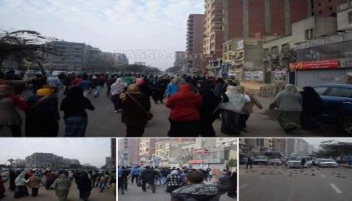 ثوار عين شمس يواصلون حراكهم الثوري لإسقاط حكم العسكر‏