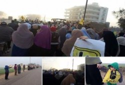 الشرقية تواصل الانتفاض وتخرج فى مسيرات لرفض الانقلاب