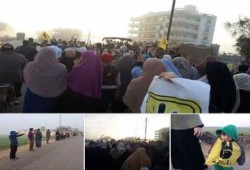 الشرقية تواصل الانتفاض وتخرج فى مسيرات لرفض الانقلاب
