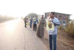 أحرار وثوار خط الساحل بدسوق يواصلون حراكهم المتواصل ضد إنقلاب العسكرى