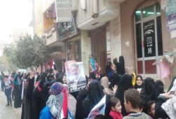 مسيرة احتجاجيّة نسائية رفضًا لحكم العسكر بـ "ابوكبير " شرقية .