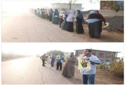 كفرالشيخ : أحرار وثوار خط الساحل بدسوق يواصلون حراكهم المتواصل ضد إنقلاب العسكرى