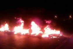 البحيرة: المقاومة الشعبية تقطع طريق إدارة المرور