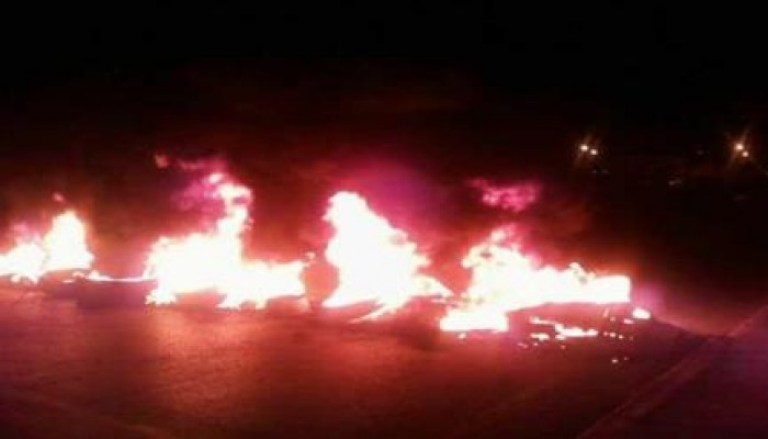 البحيرة: المقاومة الشعبية تقطع طريق إدارة المرور