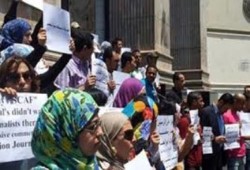 3 حركات مهنية تنظم وقفة تنديدا بحبس الصحفيين