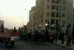 الشرقية: أهالى العاشر من رمضان يقطعون الطريق بأنابيب البوتاجاز