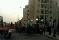 الشرقية: أهالى العاشر من رمضان يقطعون الطريق بأنابيب البوتاجاز