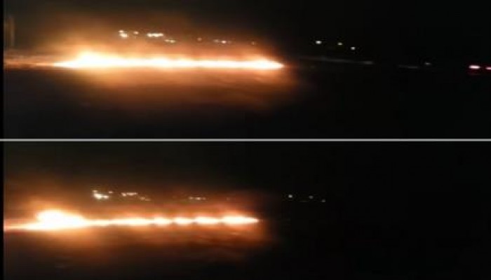 المقاومة الشعبية بسيناء تقطع الطريق الدولى العريش القنطرة