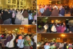 (كل كلاب الدنيا وفية..إلا كلابك يادخلية) هتاف الثوار بالتجمع الثالث بالقاهرة الجديدة