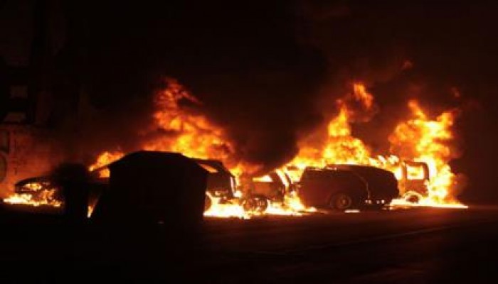 بور سعيد: انفجار عبوة ناسفة بقسم المركبات وأنباء عن إصابات