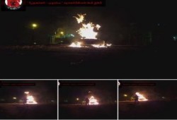 قطع خط السكة الحديد  سندوب - المنصورة