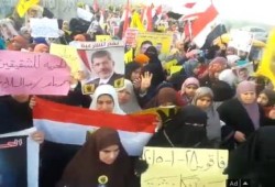 (28 يناير) أحرار وثوار ‫فاقوس في مسيرة حاشدة مع بداية ذكرى جمعة الغضب