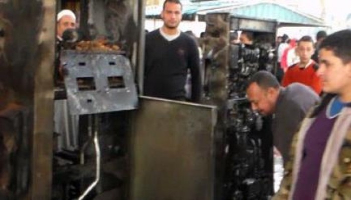 مجهولون يشعلون النار بمحطة وقود ويطلقون الرصاص بطريقة عشوائية فى طوخ