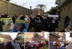 نساء ادكو يتظاهرن بأربعاء الغضب للمطالبة بالقصاص للشهيدة "سندس"