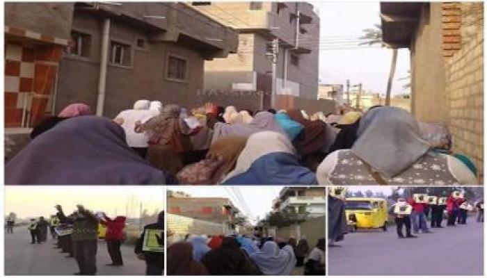 فعاليات صباحية لرافضي الانقلاب بالبحيرة‬