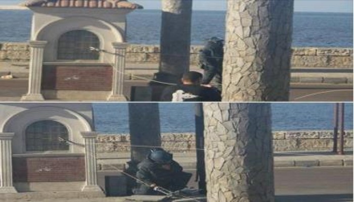 العثور على قنبلتين بالرمل والشاطبي يحدث إرتباك شديد بكورنيش الإسكندرية