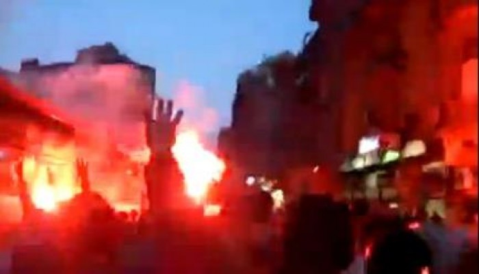 فاعلية مفاجأة مناهضة للنقلاب العسكري لشباب ضد الانقلاب بمحيط ميدان التحرير (فيديو)