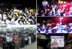 كفر الشيخ: وقفة ليلية لثوار بلطيم ضد حكم العسكر