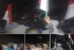 الغربية: مسيرة ليلية حاشدة بمركز قطور