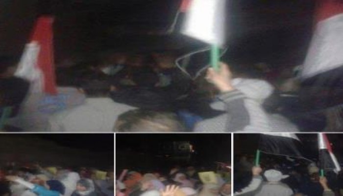 الغربية: مسيرة ليلية حاشدة بمركز قطور