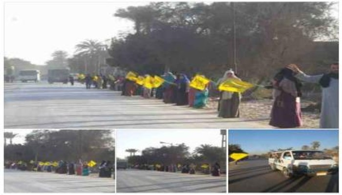 الجيزة: فعالية مناهضة للانقلاب بقرية العطيات بالصف