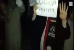 الإسماعيلية: بالفيديو وقفه ليلية لثوار ابوصوير ضد حكم العسكر