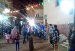 الجيزة:  وقفة لاولتراس حرية ‫‏بالكوم الأحمر‬ تنديدا بإلإعتقالات العشوائية لشباب القرية