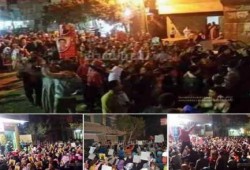 الجيزة: مسيرة ليلية حاشدة لثوار ناهيا تحديا لقوات أمن الانقلاب