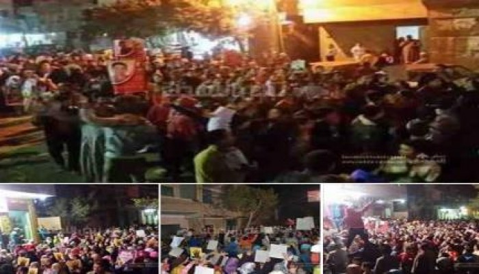 الجيزة: مسيرة ليلية حاشدة لثوار ناهيا تحديا لقوات أمن الانقلاب