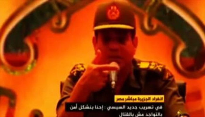 بالفيديو السيسى: إحنا اللى عملنا العدو فى سينا