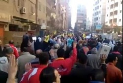 بالصور .. المعادي تنتفض في وجه العسكر بمسيرة حاشدة في جمعة (الإصرار والتحدي)