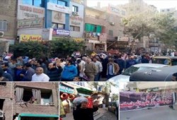 جمعة الإصرار والتحدي : مسيرة مناهضة للانقلاب لأهالي حدائق ‏حلوان