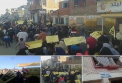 جمعة الإصرار والتحدي : مسيرة صباحية أمام منزل الشهيد "نادر عكاشة" ب‏الدقهلية