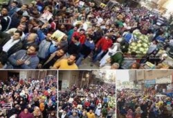 جمعة الإصرار والتحدي  : هتاف ناهيا في جمعة «التحدي»: مصر مش تكية.. يا كلاب الداخلية