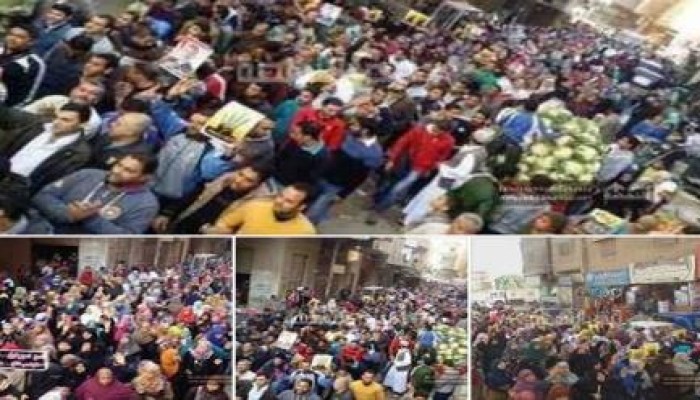 جمعة الإصرار والتحدي  : هتاف ناهيا في جمعة «التحدي»: مصر مش تكية.. يا كلاب الداخلية