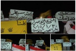 سيناء: رغم الحشودات العسكرية فعالية لثوار بئرالعبد بجمعة التحدى والإصرار