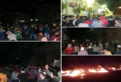 البحيرة: ثوار حوش عيسى يدحرون ميليشيات الداخلية بعد الاعتداء على مسيرتهم