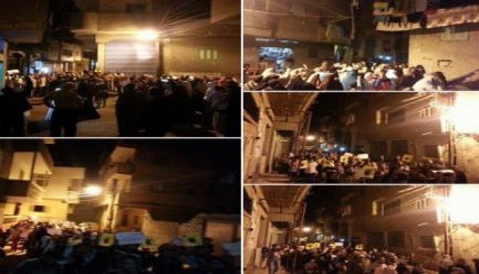 الغربية: مسيرة ليلية حاشدة بسمنود ضد حكم العسكر