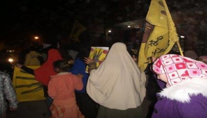 بنى سويف: تظاهرة ليلية بمازورة تطالب العسكر بالعودة لثكناتهم