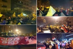 مسيرة ليلية حاشدة لثوار مصر الجديدة ضد حكم العسكر