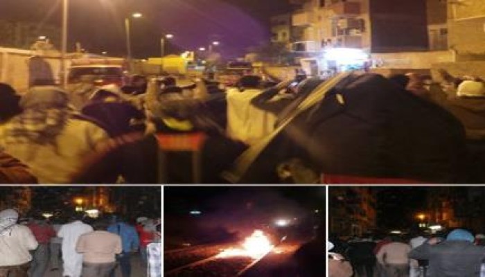 مسيرة ليلية حاشدة بأسوان ضد حكم العسكر