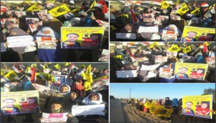 انتفاضة ثوار فاقوس احتجاجا على اعتقال 29 من رافضي الانقلاب