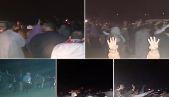 الغربية مسيرة ليلية حاشدة بمركز بسيون ضد حكم العسكر