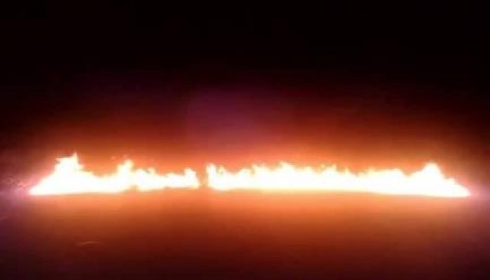 حركة المقاومة الشعبية بكفر الشيخ تقطع طريق قلين - كفر الشيخ