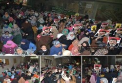 مسيرة ليلية حاشدة لثوار ناهيا ضد حكم العسكر