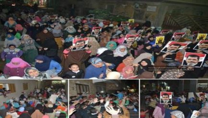 مسيرة ليلية حاشدة لثوار ناهيا ضد حكم العسكر