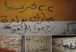 الدقهلية‬: حملة جداريات ضد الإنقلاب بـ "بلقاس"