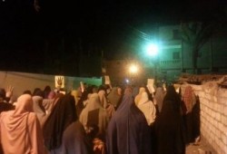 دمياط: مسيرة ليلية بـ مركز كفر سعد فى اسبوع الاصرار والصمود